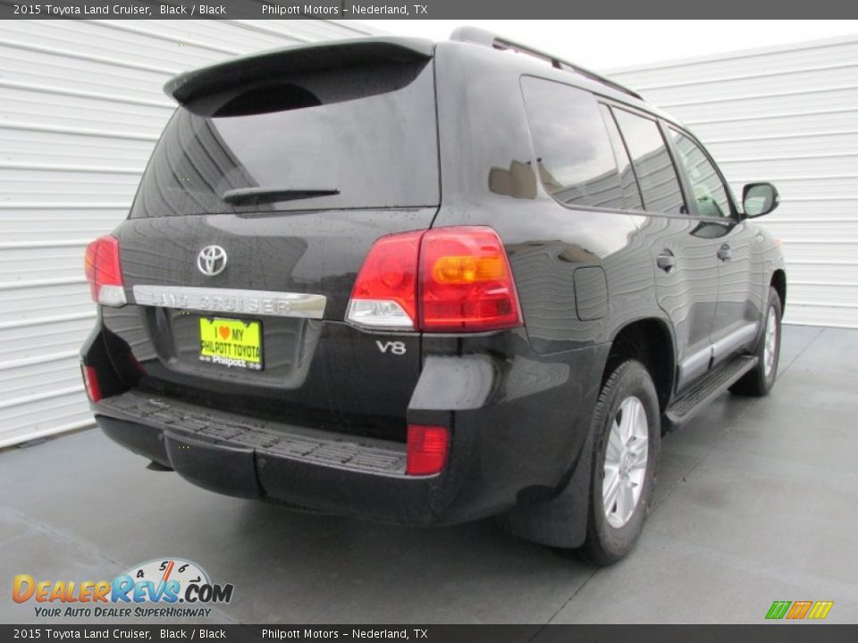2015 Toyota Land Cruiser Black / Black Photo #4