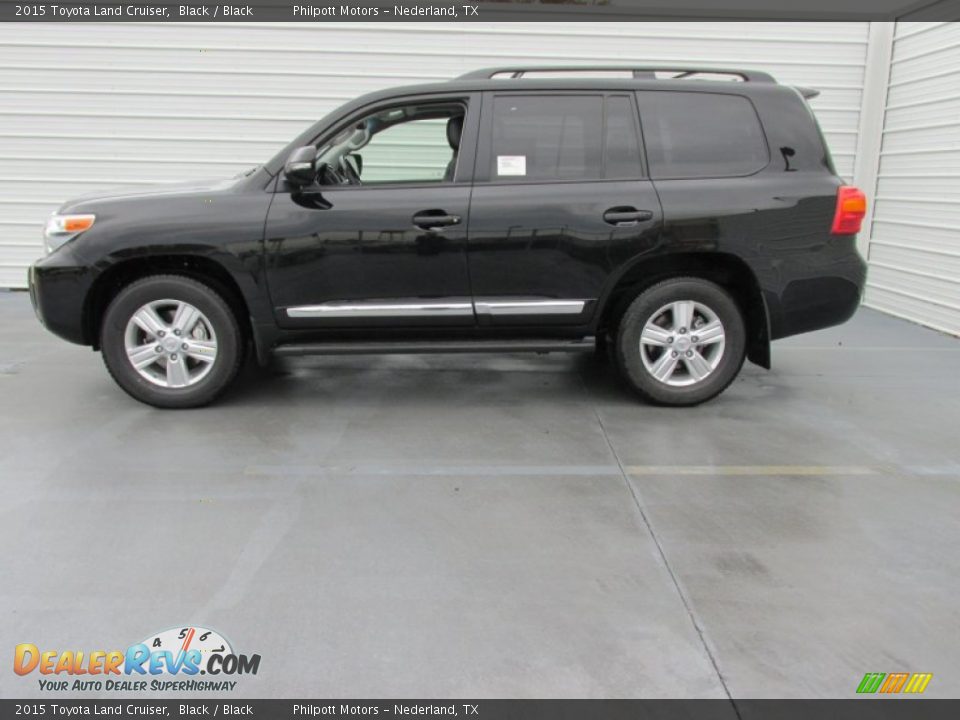 2015 Toyota Land Cruiser Black / Black Photo #6