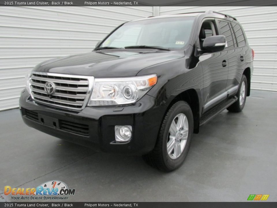 2015 Toyota Land Cruiser Black / Black Photo #7