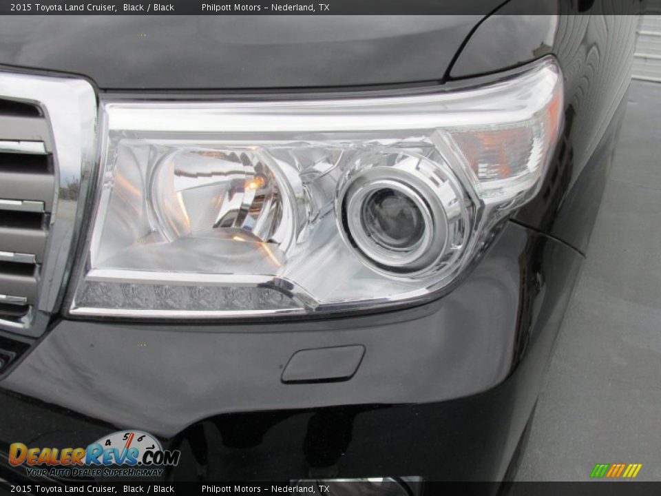 2015 Toyota Land Cruiser Black / Black Photo #9