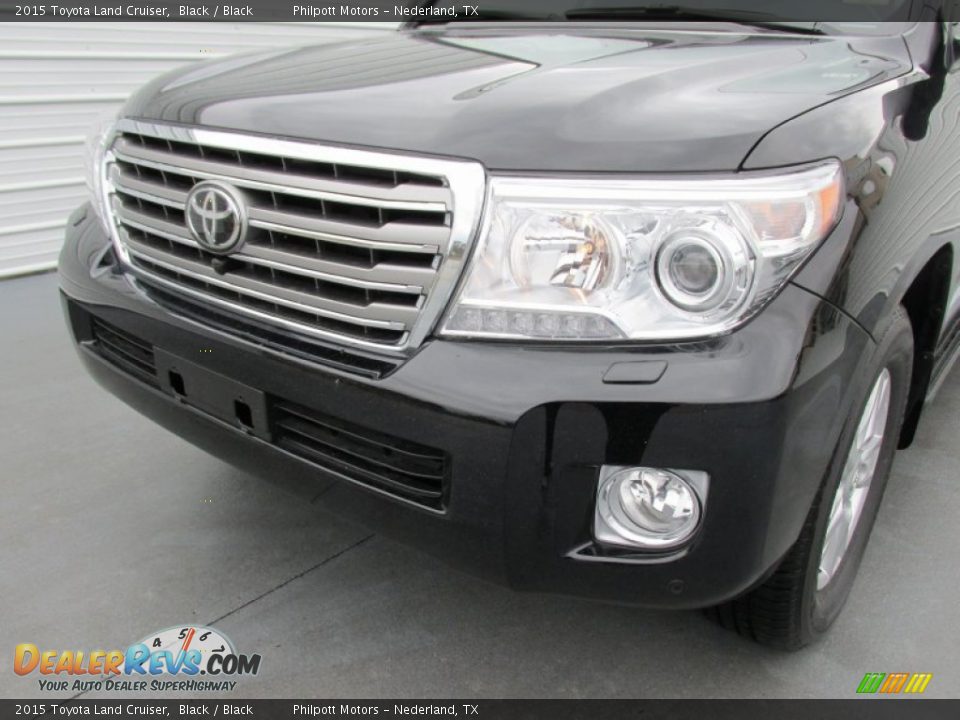 2015 Toyota Land Cruiser Black / Black Photo #10