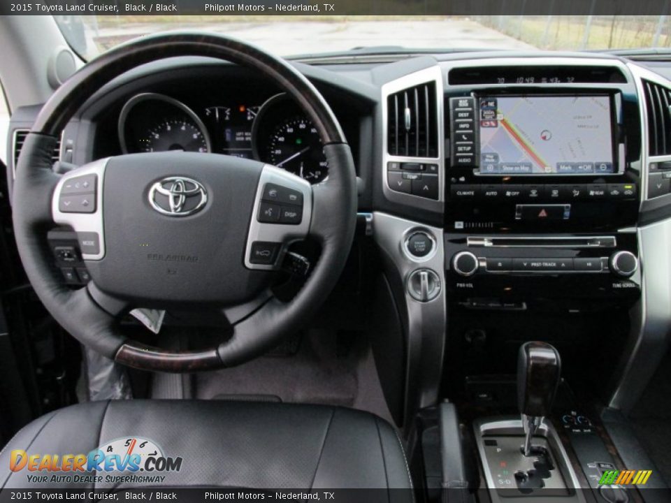 2015 Toyota Land Cruiser Black / Black Photo #26