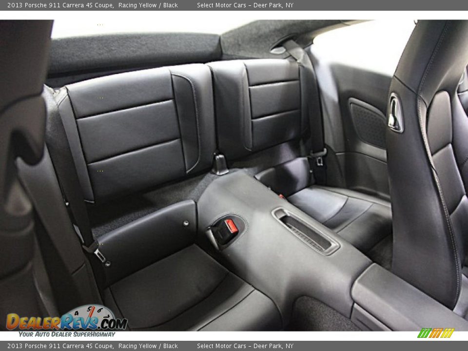 2013 Porsche 911 Carrera 4S Coupe Racing Yellow / Black Photo #11