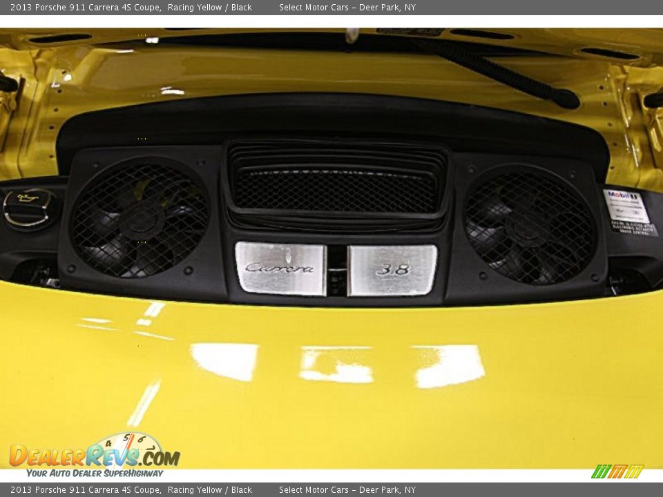 2013 Porsche 911 Carrera 4S Coupe Racing Yellow / Black Photo #12