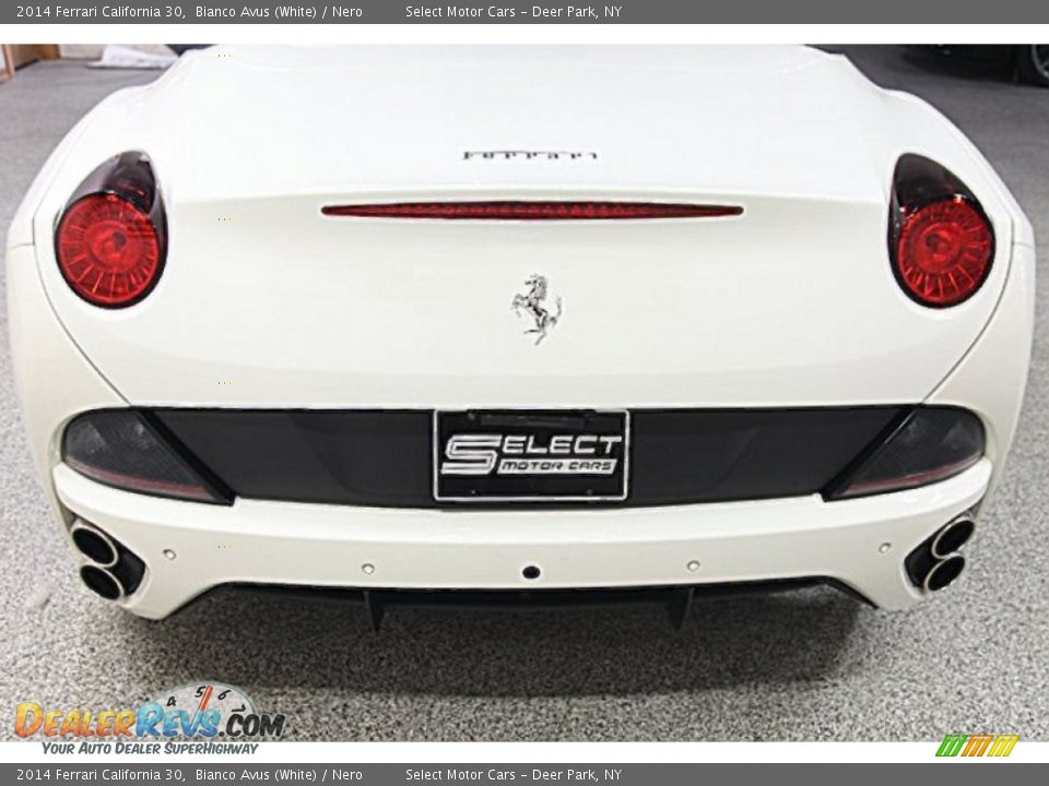 2014 Ferrari California 30 Bianco Avus (White) / Nero Photo #5