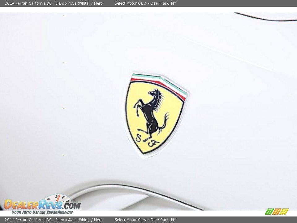2014 Ferrari California 30 Bianco Avus (White) / Nero Photo #6