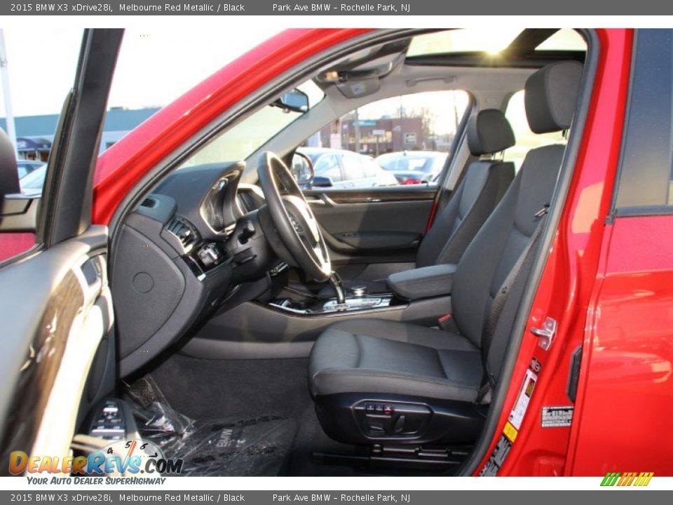 2015 BMW X3 xDrive28i Melbourne Red Metallic / Black Photo #12