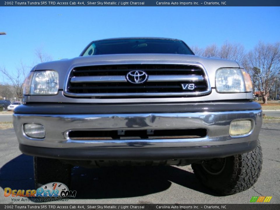 2002 Toyota Tundra SR5 TRD Access Cab 4x4 Silver Sky Metallic / Light Charcoal Photo #4