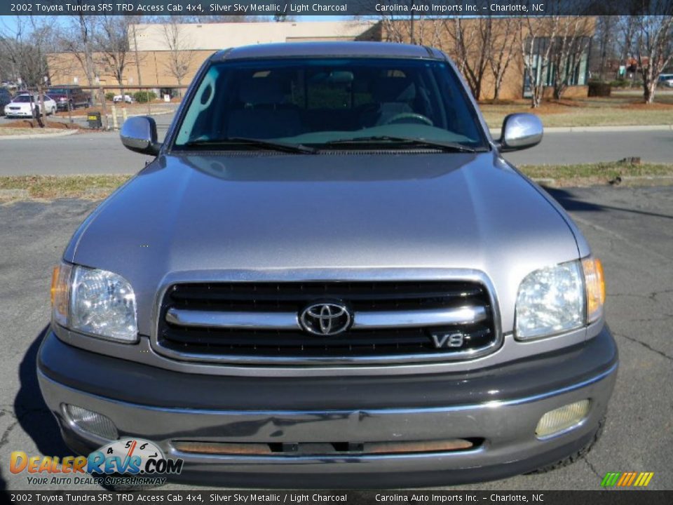 2002 Toyota Tundra SR5 TRD Access Cab 4x4 Silver Sky Metallic / Light Charcoal Photo #5