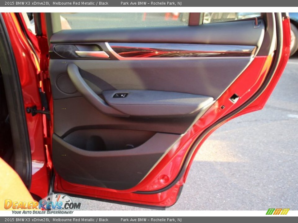 2015 BMW X3 xDrive28i Melbourne Red Metallic / Black Photo #25