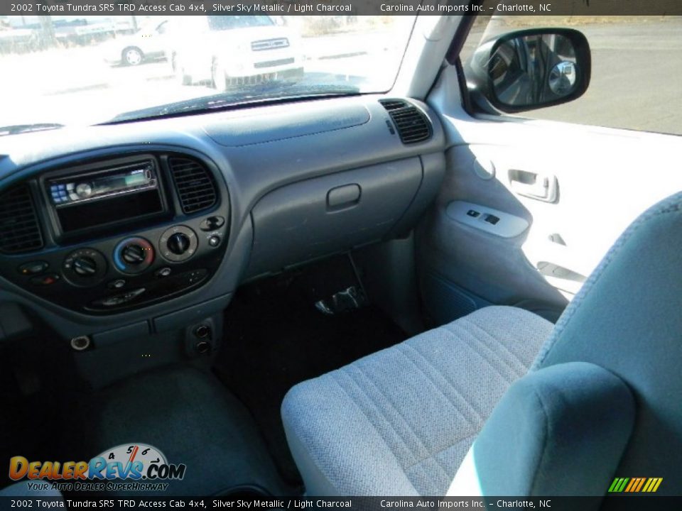 2002 Toyota Tundra SR5 TRD Access Cab 4x4 Silver Sky Metallic / Light Charcoal Photo #15
