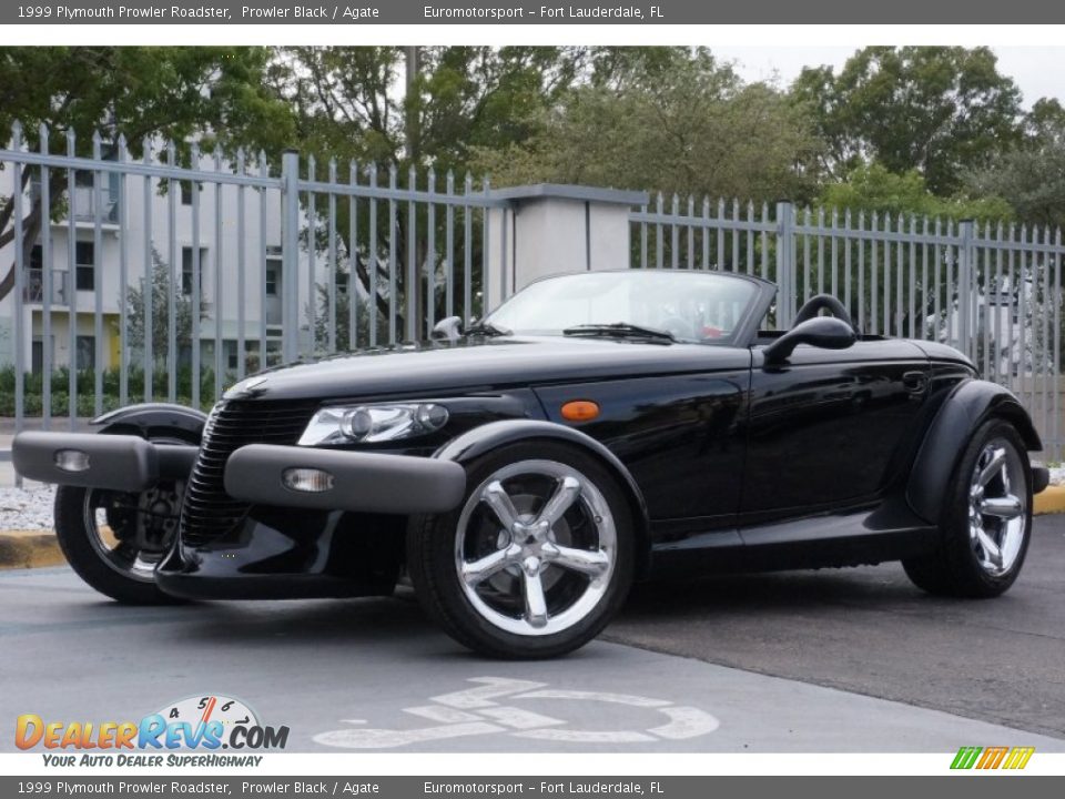 1999 Plymouth Prowler Roadster Prowler Black / Agate Photo #1