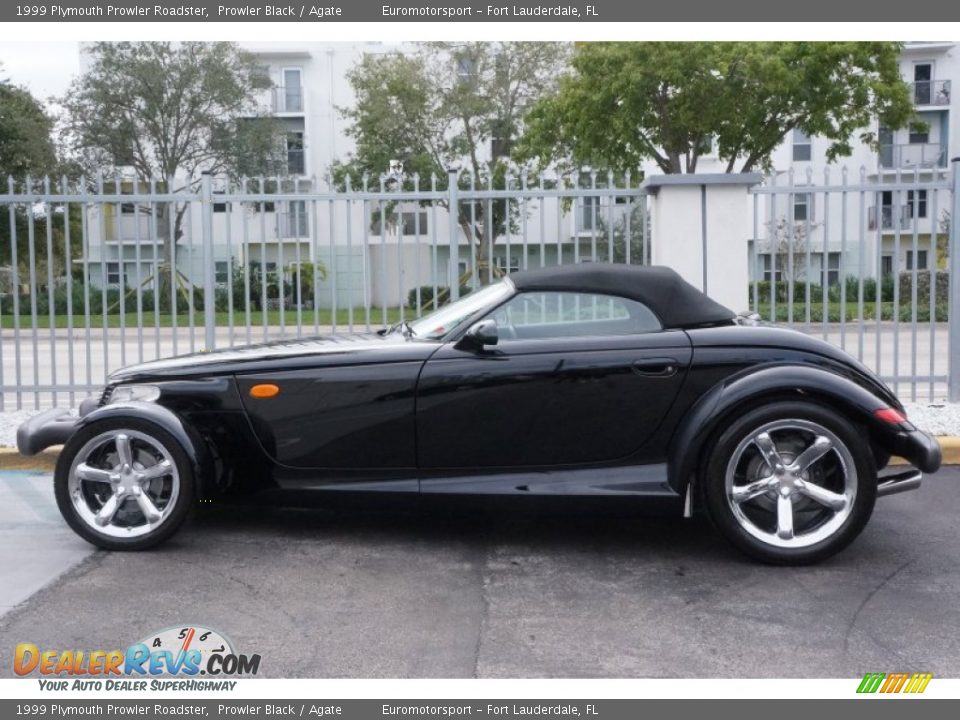 1999 Plymouth Prowler Roadster Prowler Black / Agate Photo #6