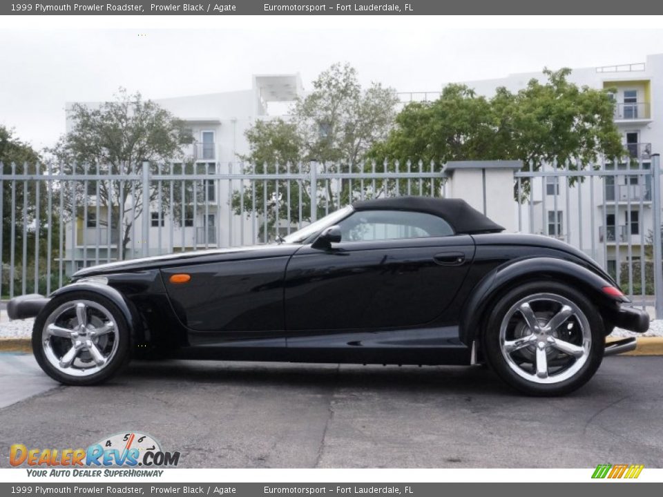 1999 Plymouth Prowler Roadster Prowler Black / Agate Photo #7