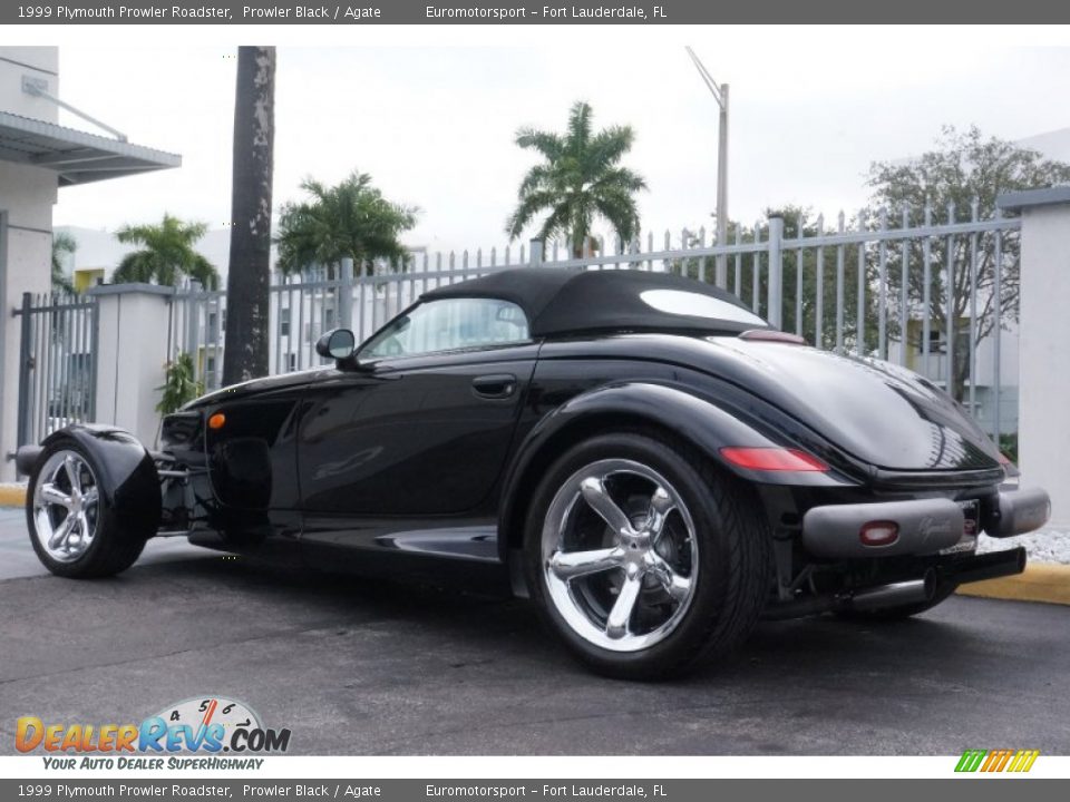1999 Plymouth Prowler Roadster Prowler Black / Agate Photo #10