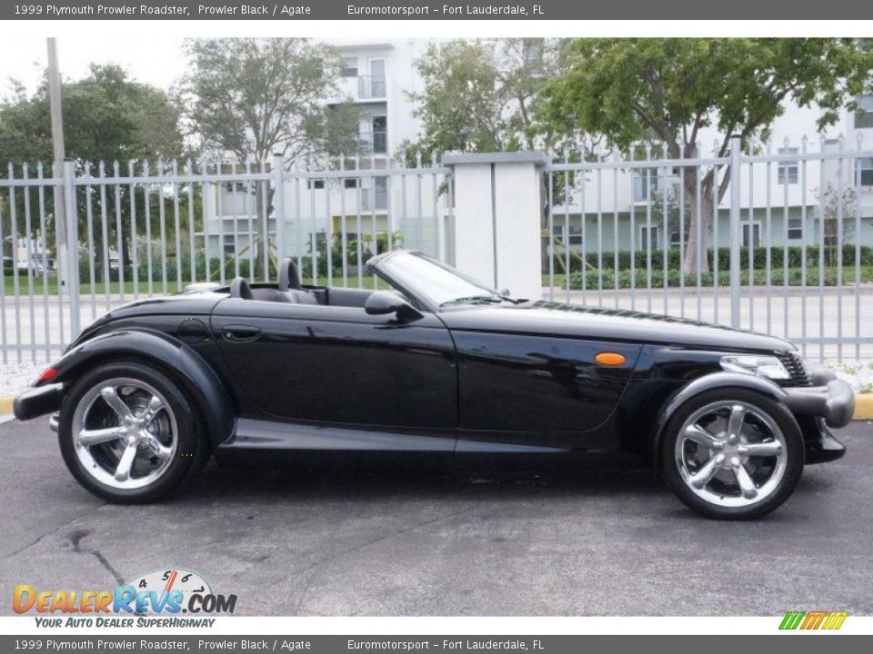 1999 Plymouth Prowler Roadster Prowler Black / Agate Photo #11