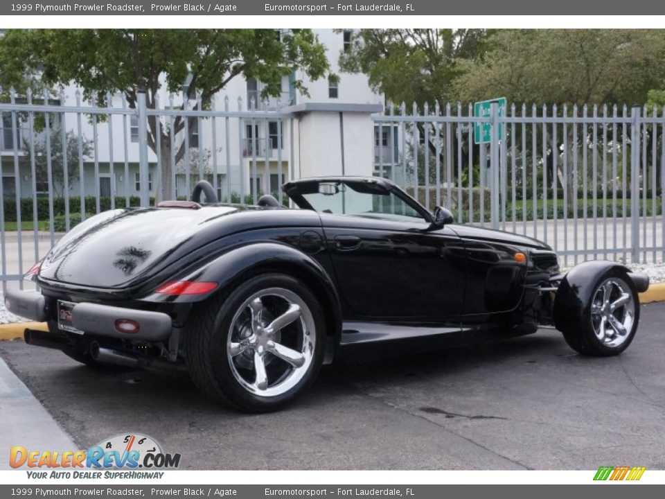 1999 Plymouth Prowler Roadster Prowler Black / Agate Photo #15