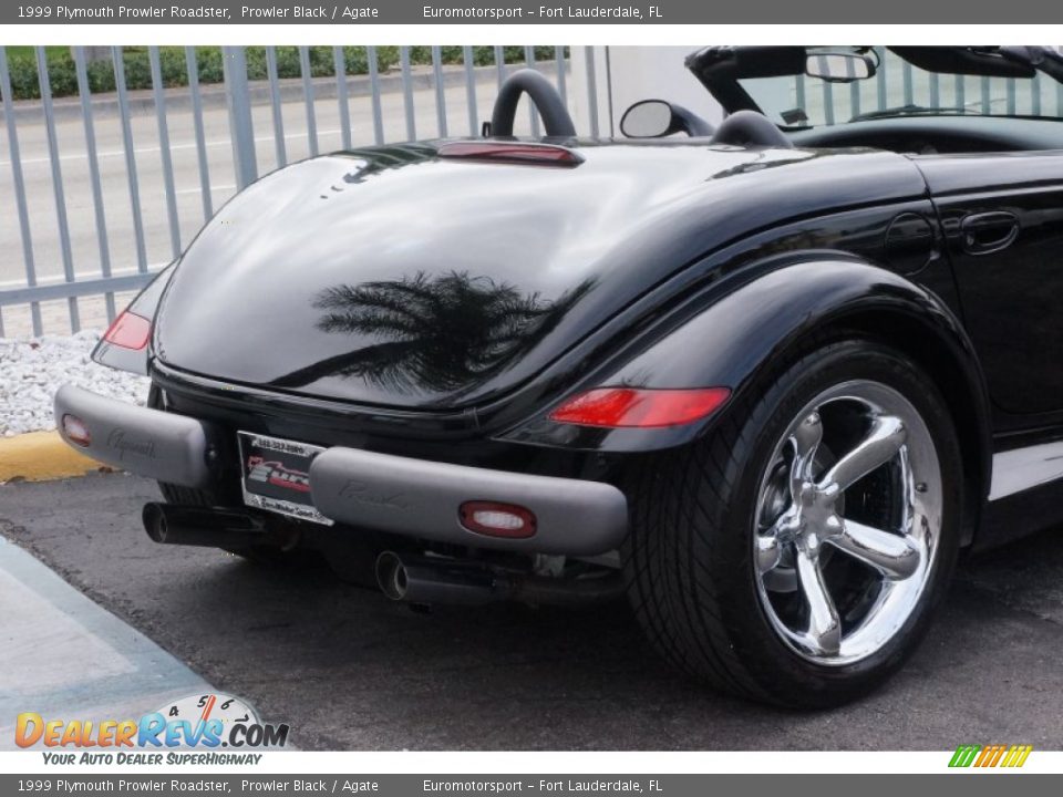 1999 Plymouth Prowler Roadster Prowler Black / Agate Photo #17