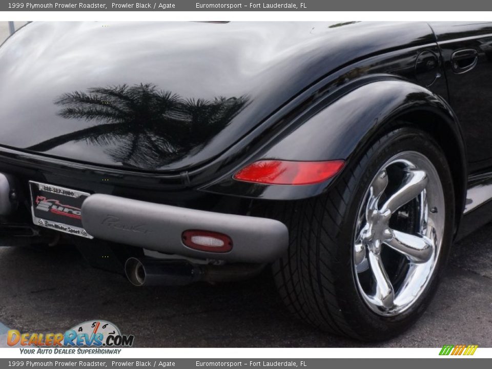 1999 Plymouth Prowler Roadster Prowler Black / Agate Photo #18