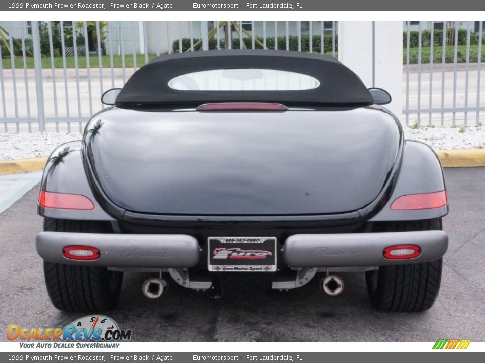 1999 Plymouth Prowler Roadster Prowler Black / Agate Photo #19