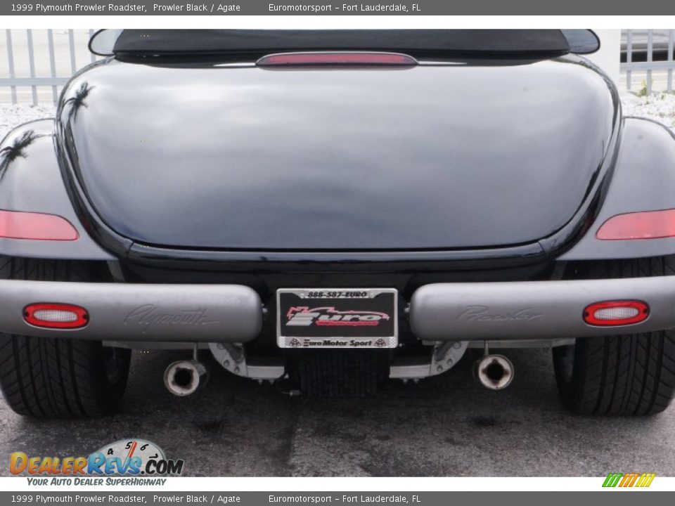 1999 Plymouth Prowler Roadster Prowler Black / Agate Photo #20