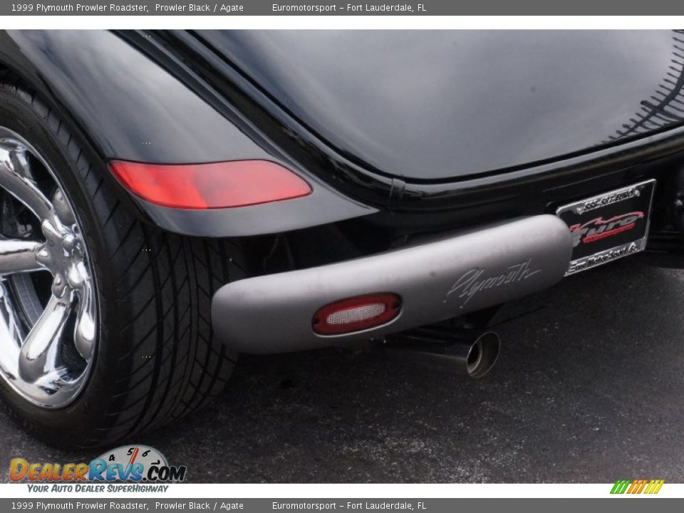 1999 Plymouth Prowler Roadster Prowler Black / Agate Photo #23