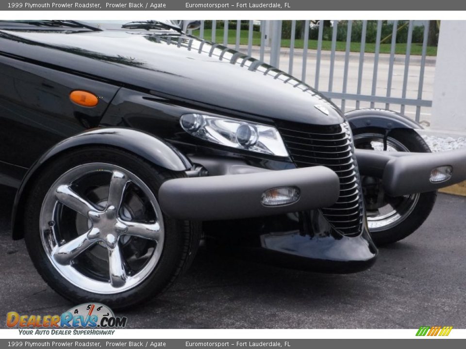 1999 Plymouth Prowler Roadster Prowler Black / Agate Photo #35