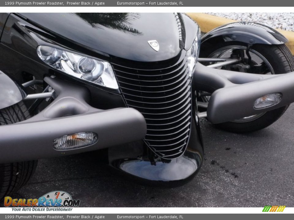 1999 Plymouth Prowler Roadster Prowler Black / Agate Photo #37