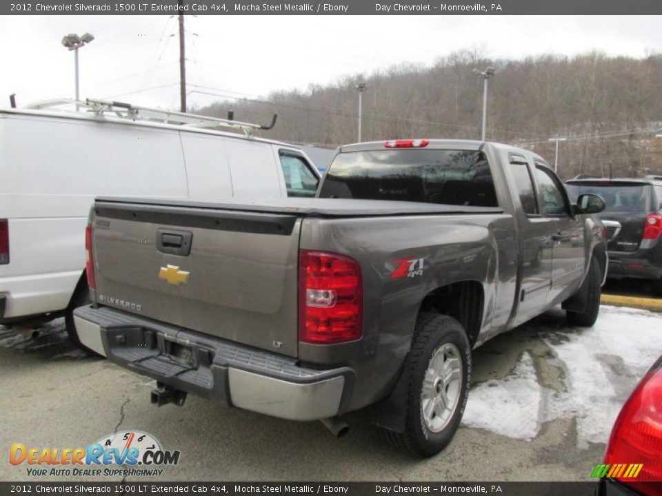 2012 Chevrolet Silverado 1500 LT Extended Cab 4x4 Mocha Steel Metallic / Ebony Photo #2