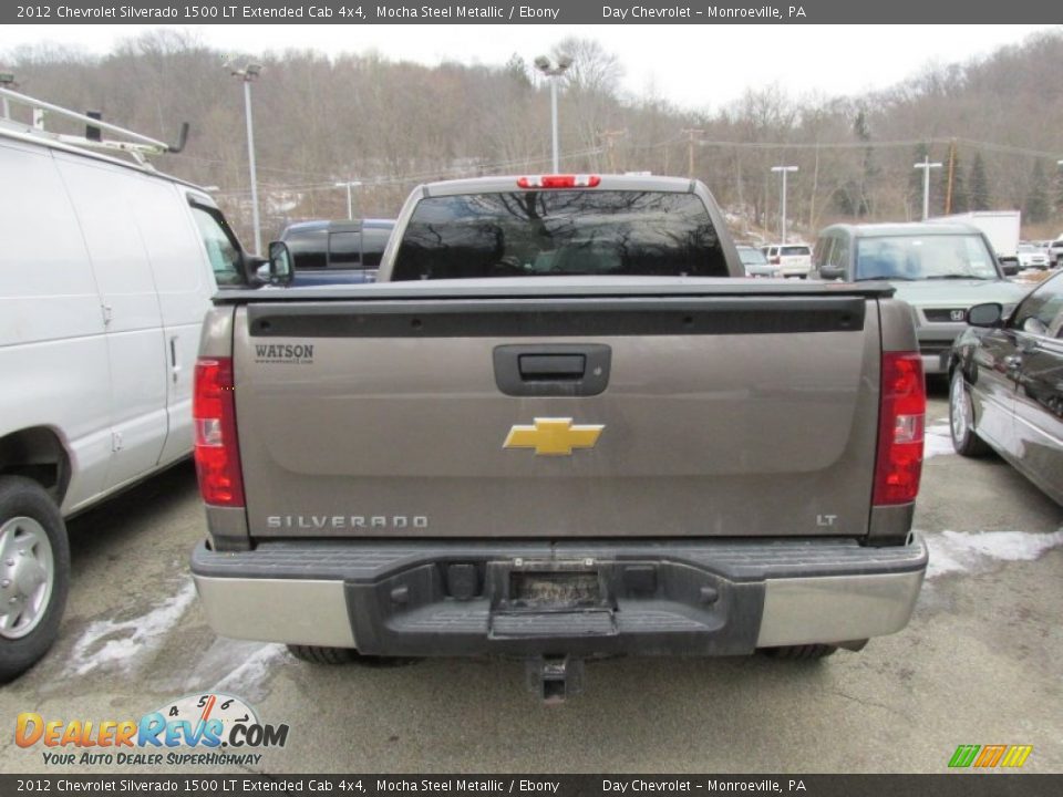 2012 Chevrolet Silverado 1500 LT Extended Cab 4x4 Mocha Steel Metallic / Ebony Photo #3