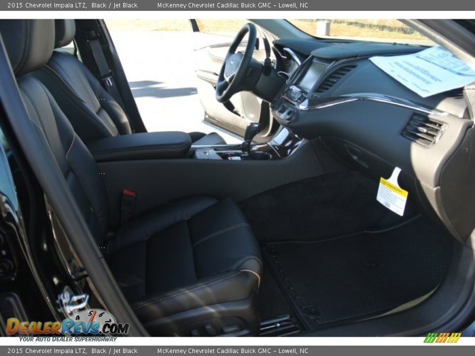 2015 Chevrolet Impala LTZ Black / Jet Black Photo #20