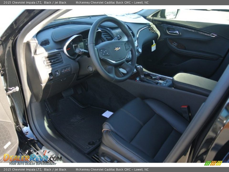 2015 Chevrolet Impala LTZ Black / Jet Black Photo #24