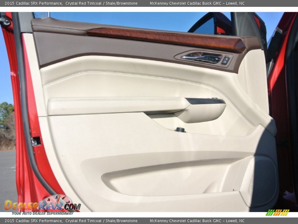 2015 Cadillac SRX Performance Crystal Red Tintcoat / Shale/Brownstone Photo #7