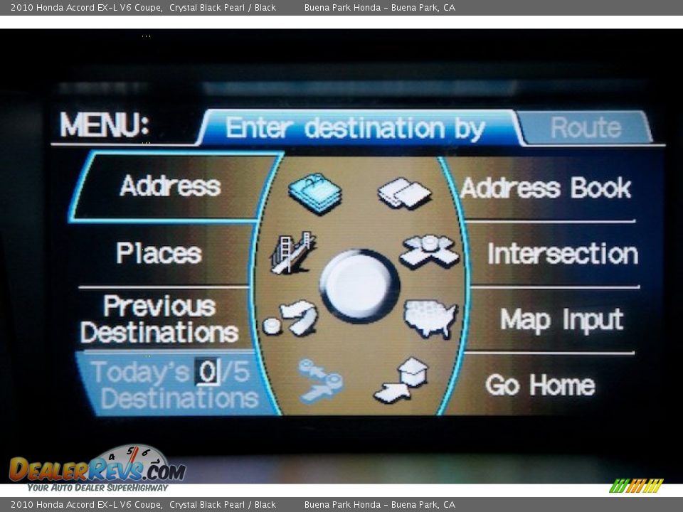 2010 Honda Accord EX-L V6 Coupe Crystal Black Pearl / Black Photo #18