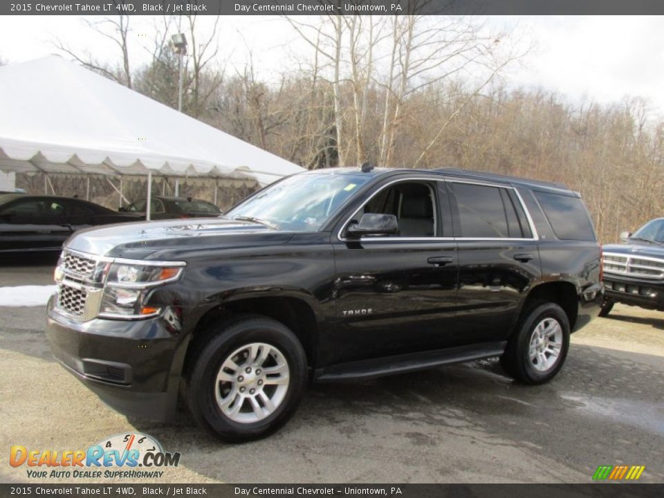 2015 Chevrolet Tahoe LT 4WD Black / Jet Black Photo #1