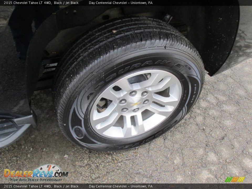 2015 Chevrolet Tahoe LT 4WD Black / Jet Black Photo #3