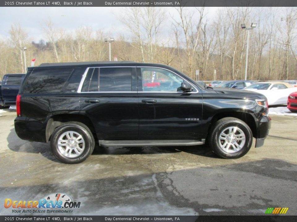 2015 Chevrolet Tahoe LT 4WD Black / Jet Black Photo #7