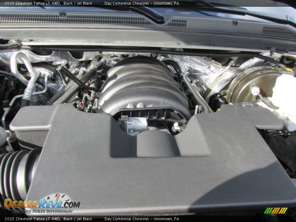 2015 Chevrolet Tahoe LT 4WD Black / Jet Black Photo #13