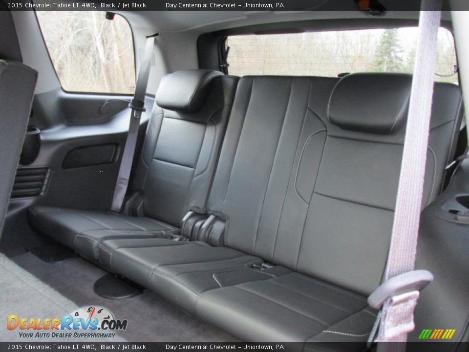 2015 Chevrolet Tahoe LT 4WD Black / Jet Black Photo #17