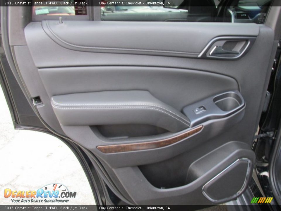 2015 Chevrolet Tahoe LT 4WD Black / Jet Black Photo #18