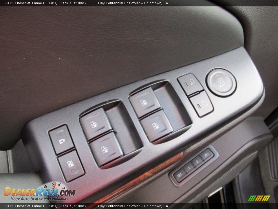 2015 Chevrolet Tahoe LT 4WD Black / Jet Black Photo #19