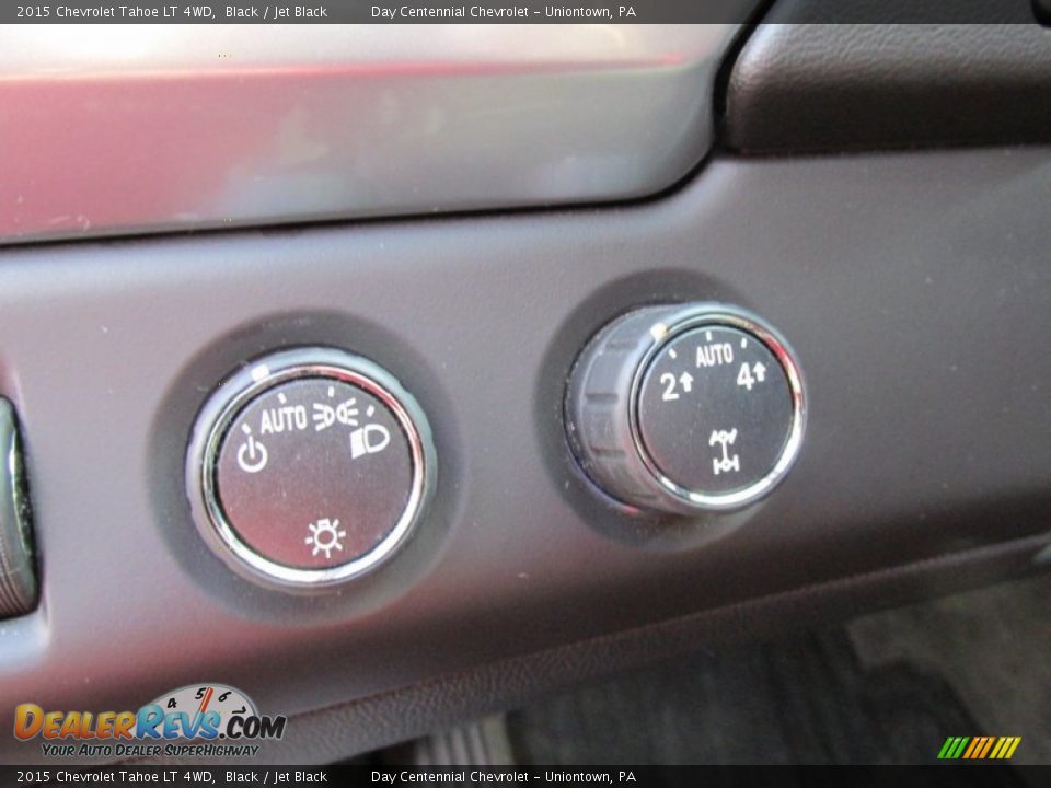 2015 Chevrolet Tahoe LT 4WD Black / Jet Black Photo #21