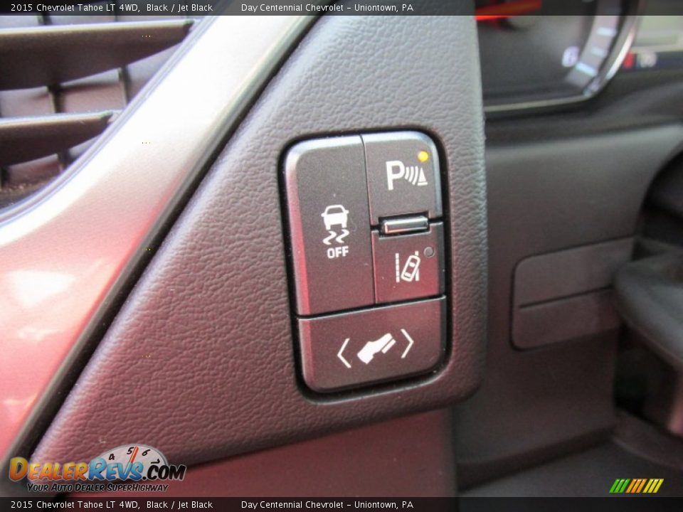 2015 Chevrolet Tahoe LT 4WD Black / Jet Black Photo #22