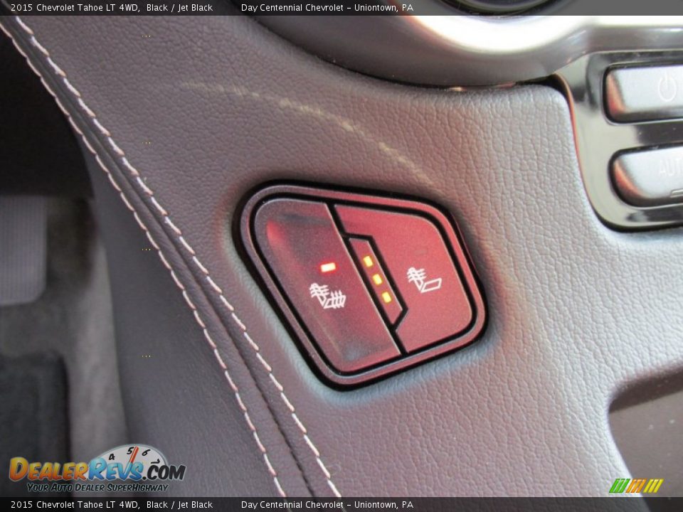 2015 Chevrolet Tahoe LT 4WD Black / Jet Black Photo #24