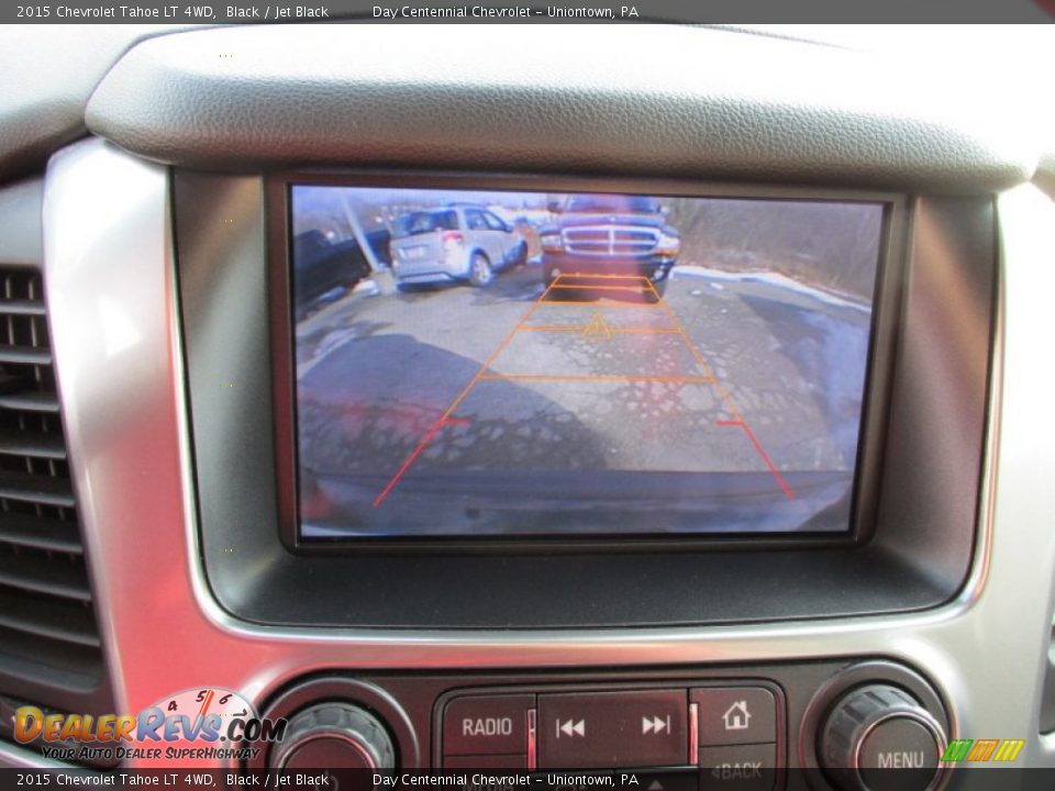 2015 Chevrolet Tahoe LT 4WD Black / Jet Black Photo #25