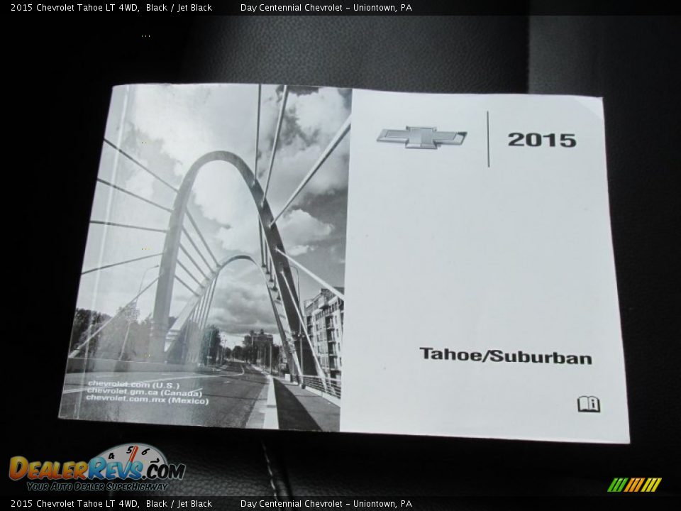 2015 Chevrolet Tahoe LT 4WD Black / Jet Black Photo #31