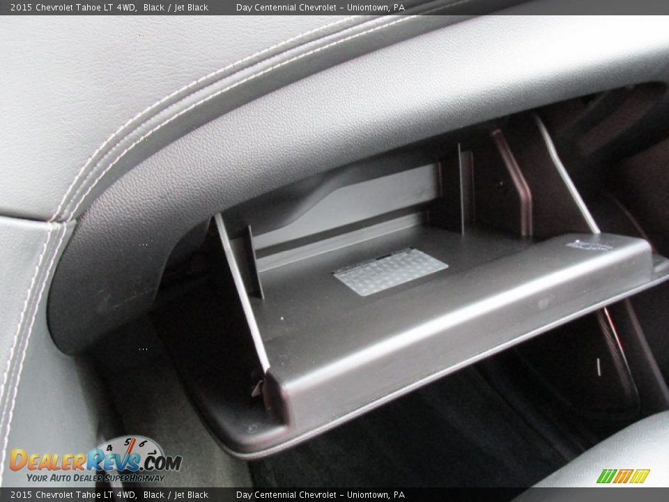 2015 Chevrolet Tahoe LT 4WD Black / Jet Black Photo #32