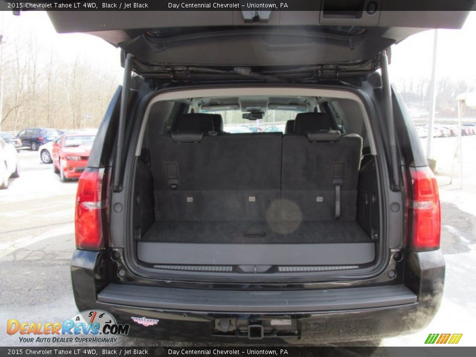 2015 Chevrolet Tahoe LT 4WD Black / Jet Black Photo #36