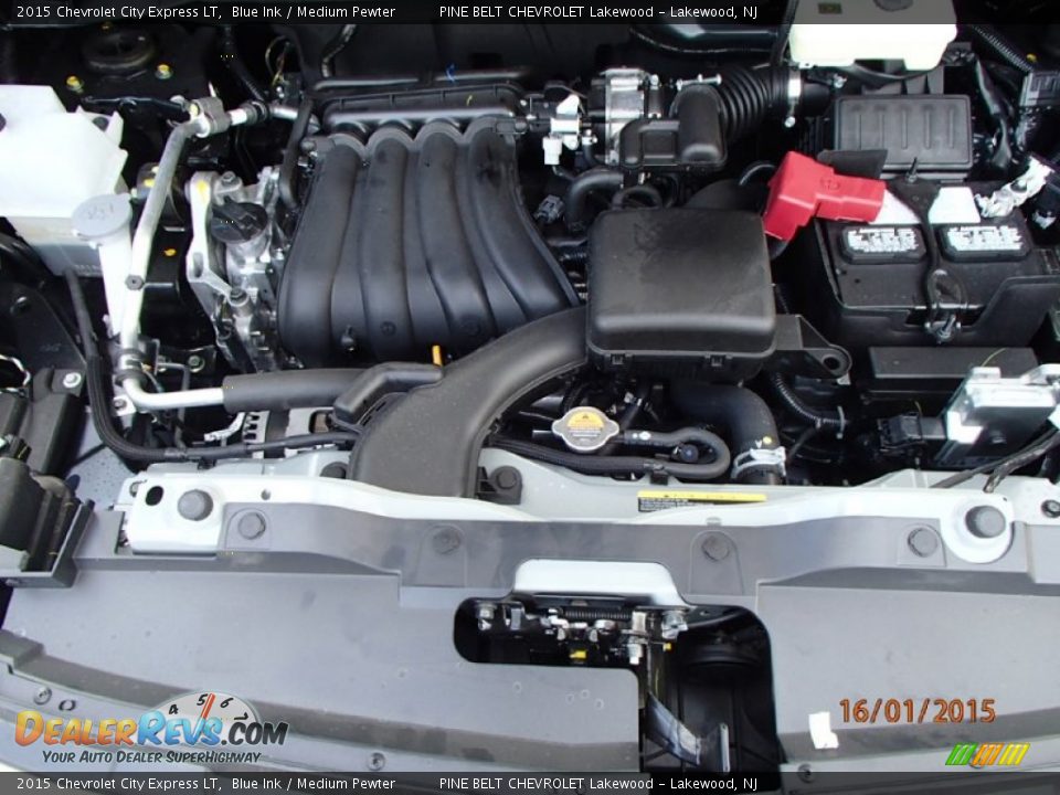2015 Chevrolet City Express LT 2.0 Liter DOHC 16-Valve VVT 4 Cylinder Engine Photo #9