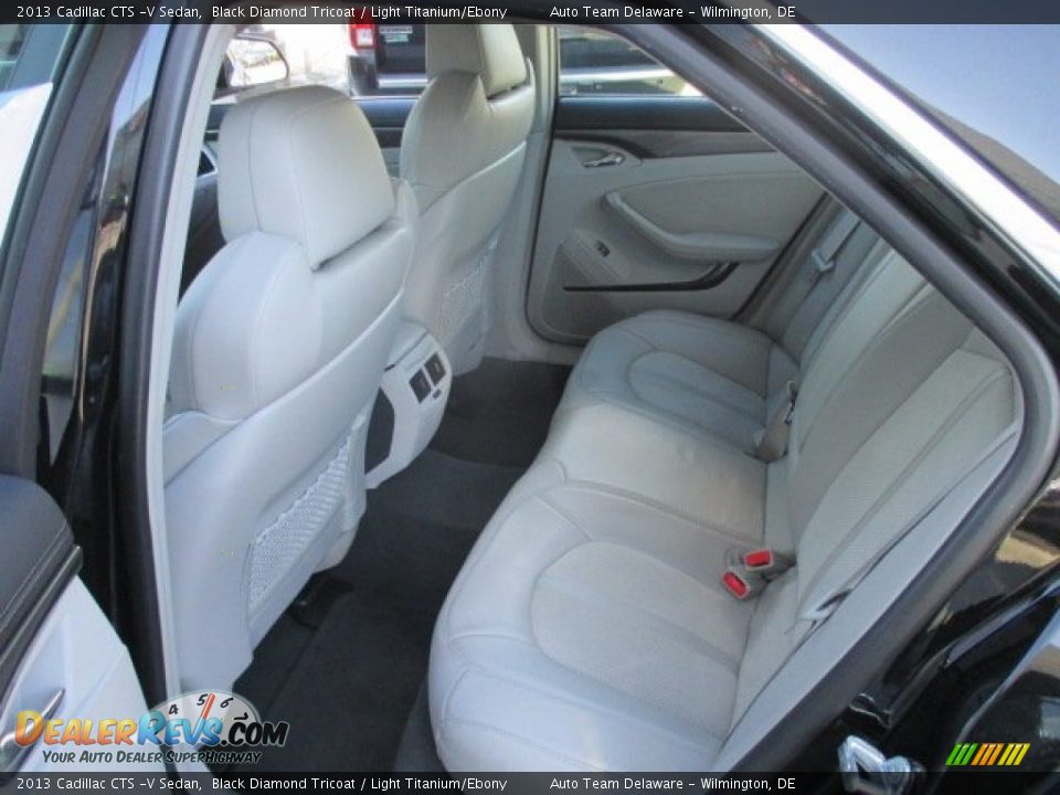 Rear Seat of 2013 Cadillac CTS -V Sedan Photo #21